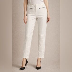 Gucci Equestrian Riding Jodhpur Pants — Ivory Stretch — Made in Italy — Size 42